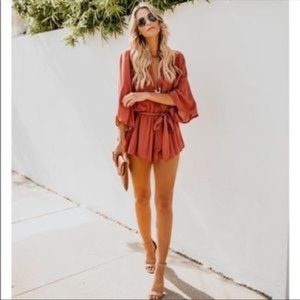 VICI Keyhole kimono romper!